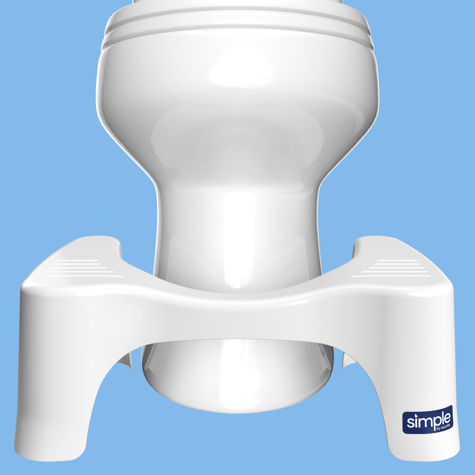 SIMPLE TOILET STOOL AVAILABLE IN MULTIPLE COLORS)