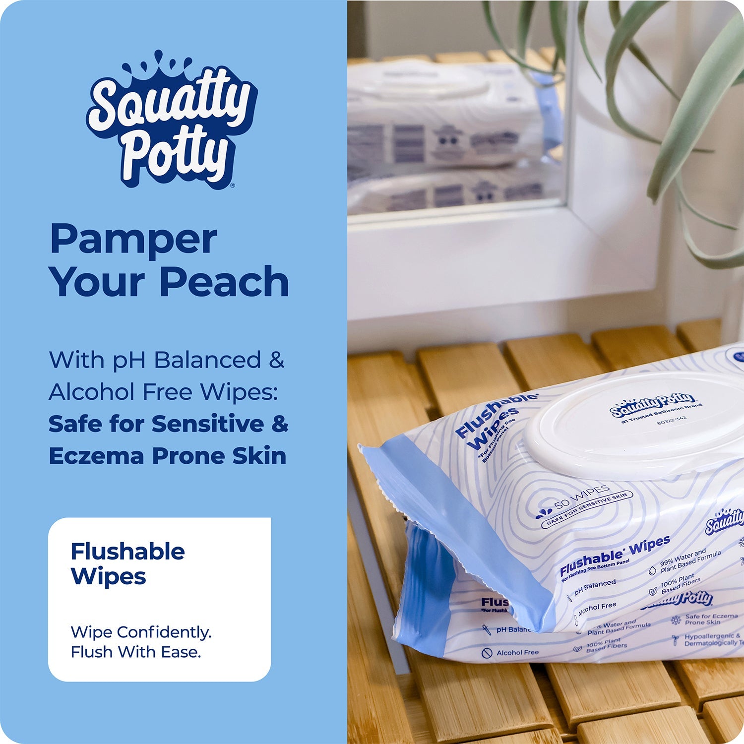 FLUSHABLE WIPES
